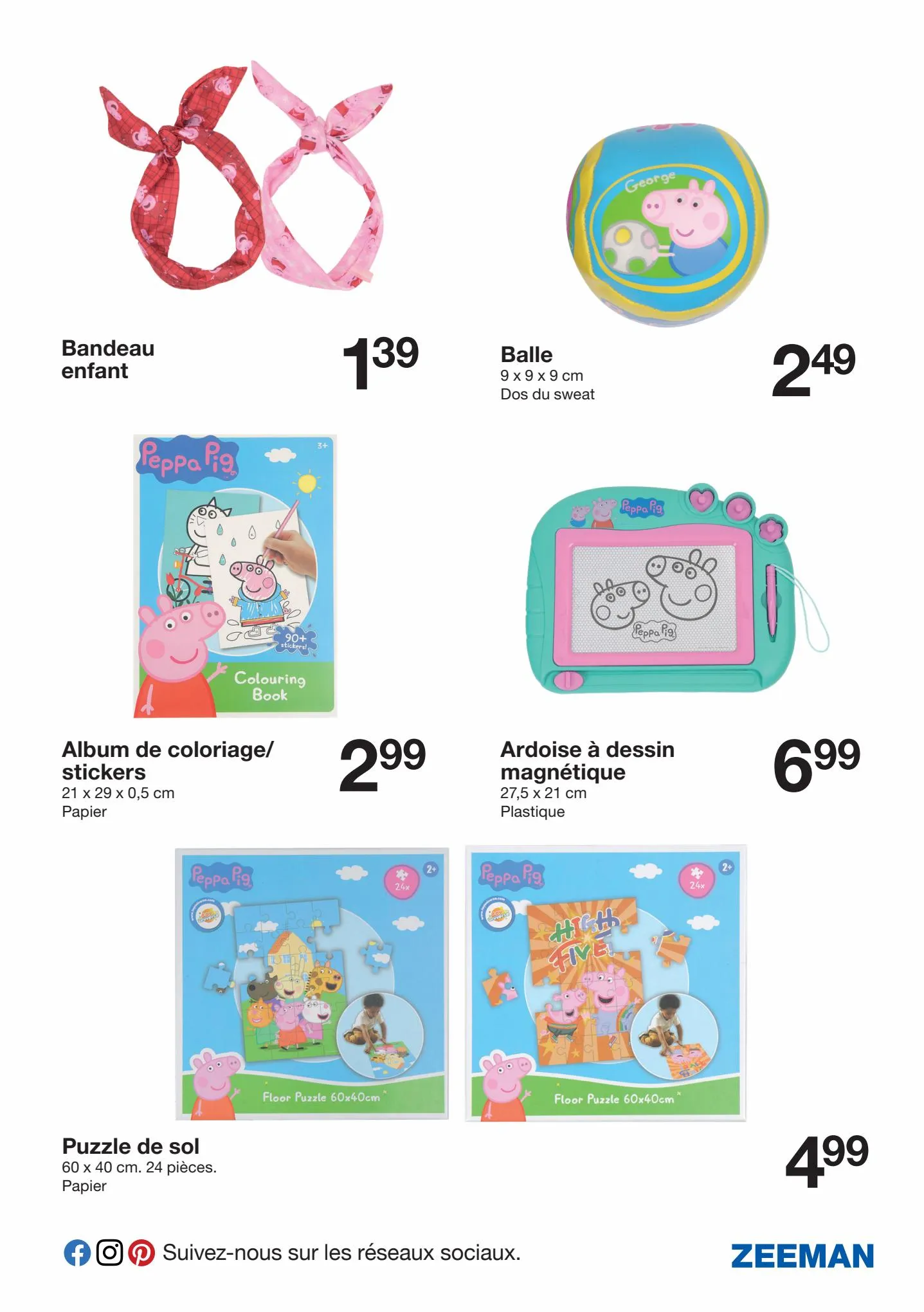 Catalogue Cette semaine pour les articles Peppa Pig, page 00005