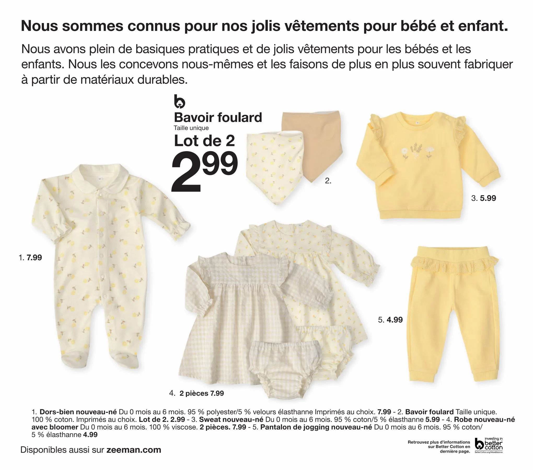 Catalogue Collection de vêtements pour bébés, page 00010