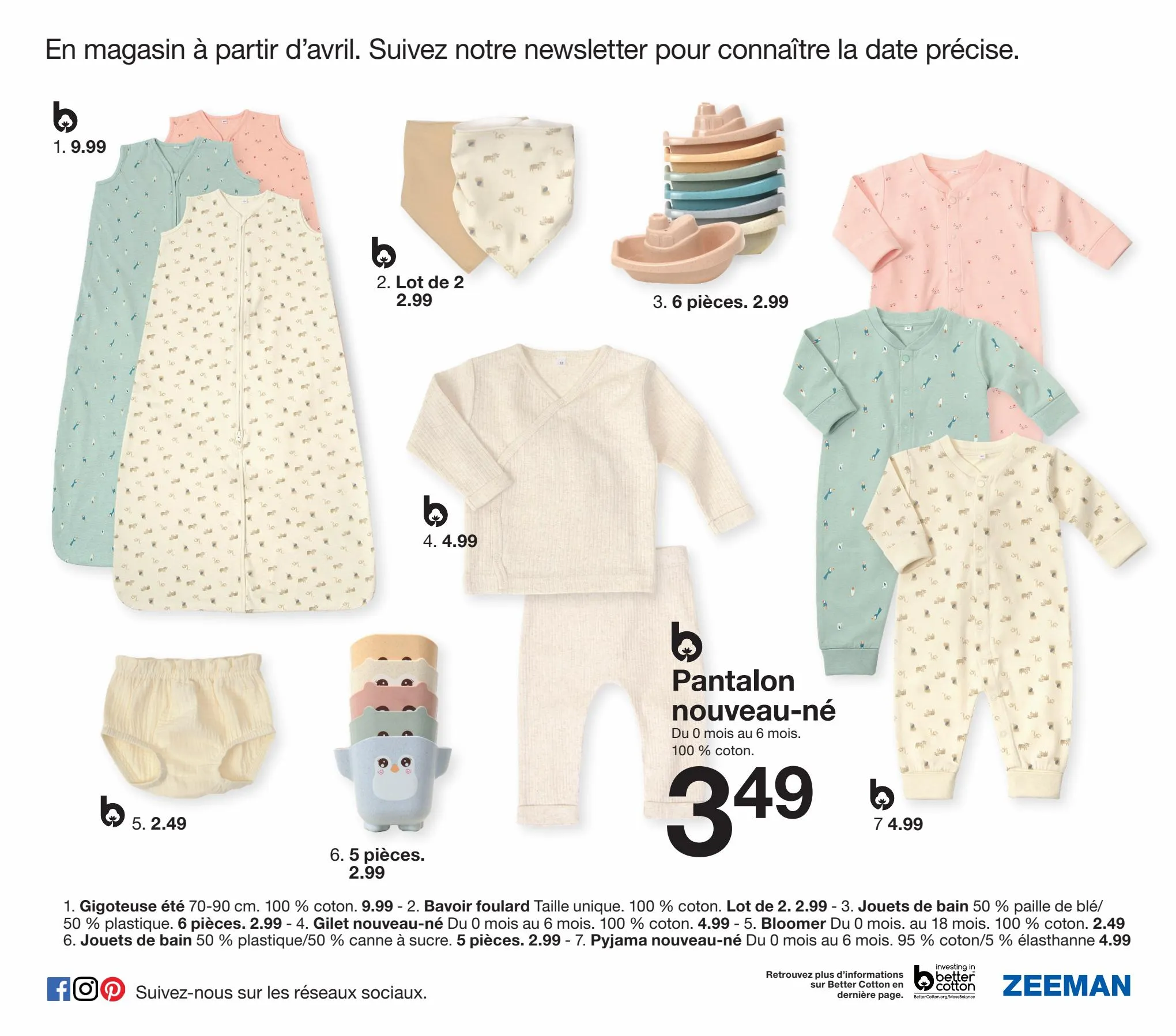 Catalogue Collection de vêtements pour bébés, page 00015