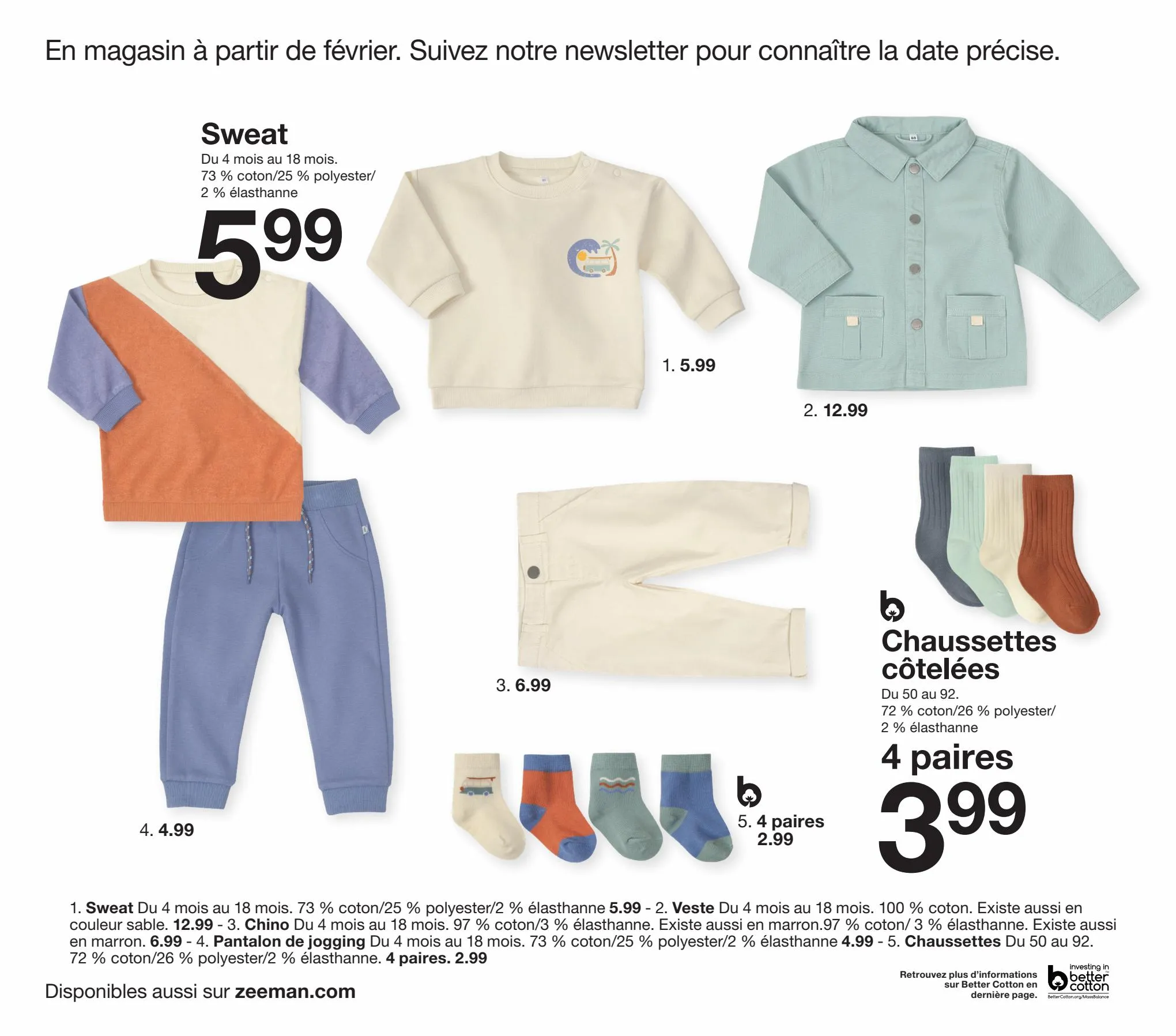 Catalogue Collection de vêtements pour bébés, page 00020