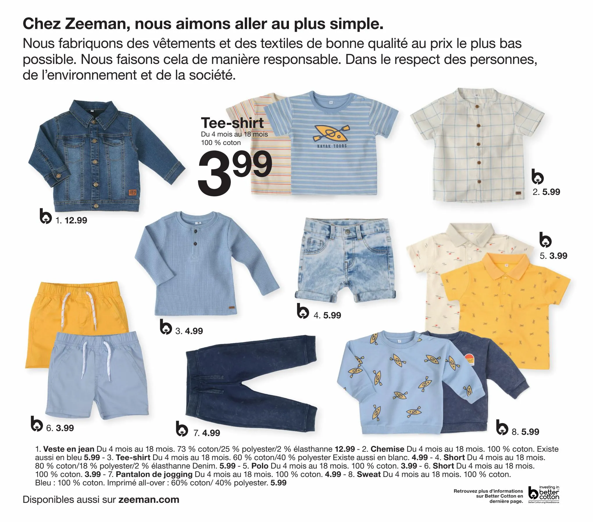 Catalogue Collection de vêtements pour bébés, page 00028