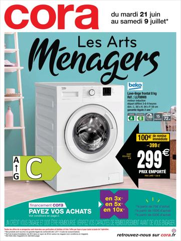 Catalogue Cora | Les arts ménagers | 21/06/2022 - 09/07/2022