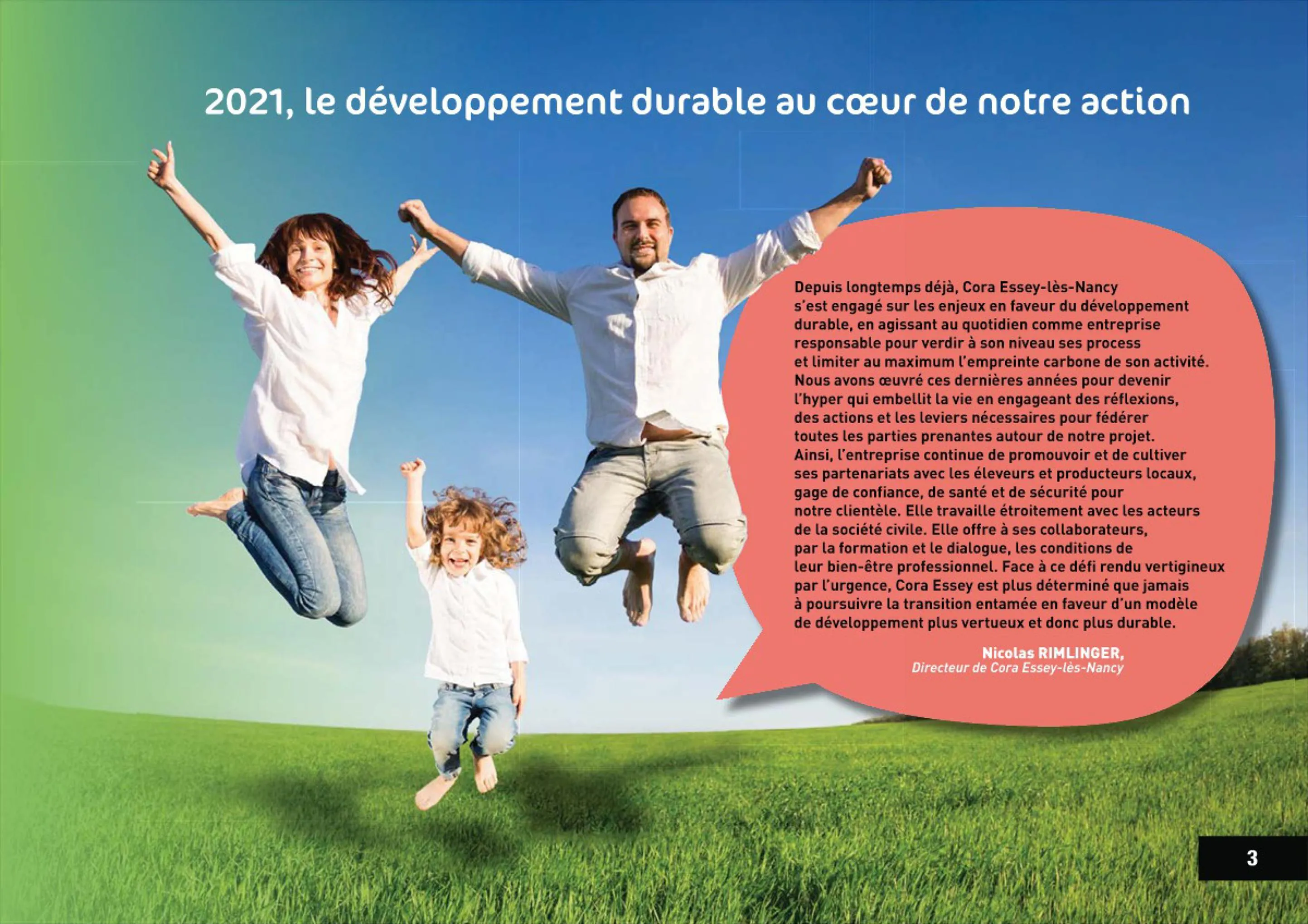 Catalogue Rapport développement durable 2021, page 00003
