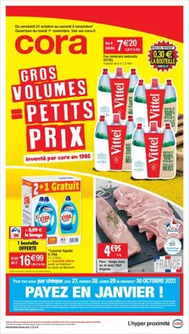 Gros volumes = petits prix