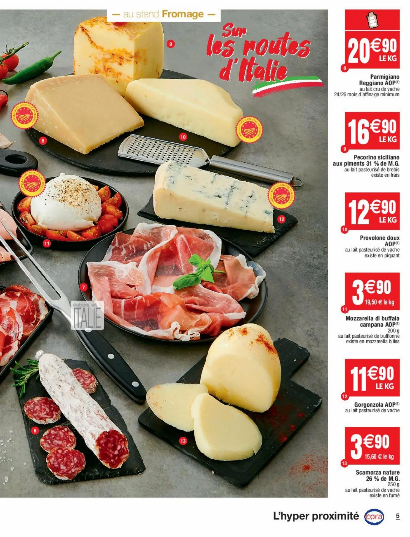 Catalogue Sur les reutes d'Italie, page 00005