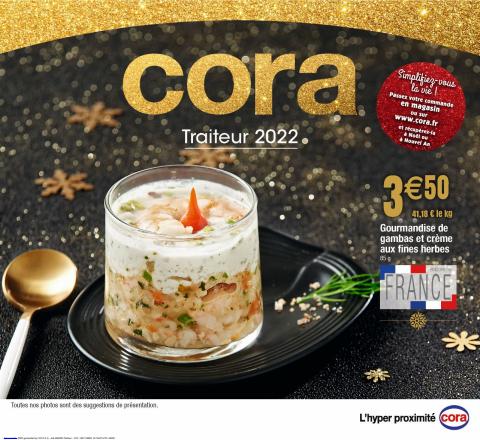 Catalogue Cora | Traiteur 2022 | 15/11/2022 - 31/12/2022