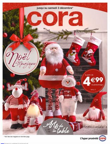 Catalogue Cora à Strasbourg | Noël  | 29/11/2022 - 13/12/2022