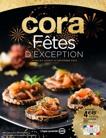 Catalogue Cora à Clermont-Ferrand | Fêtes d'exception. | 06/12/2022 - 31/12/2022