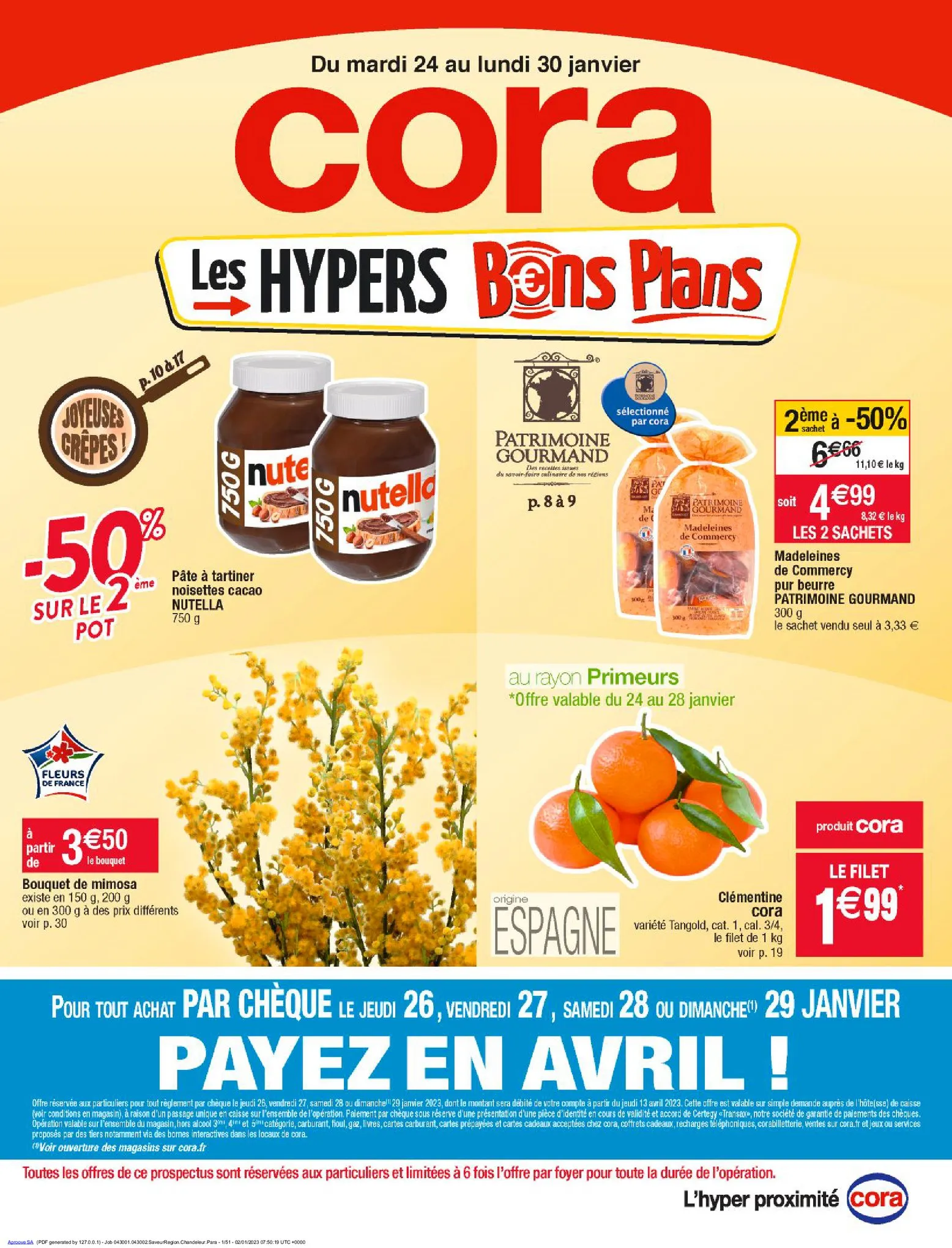 Catalogue SAVEURS REGION - CHANDELEUR 1, page 00001