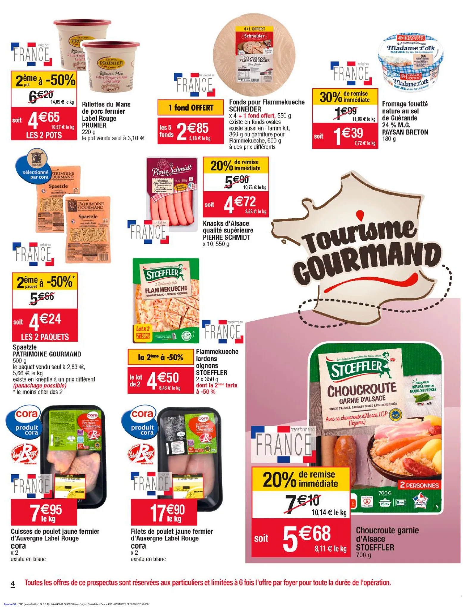 Catalogue SAVEURS REGION - CHANDELEUR 1, page 00004