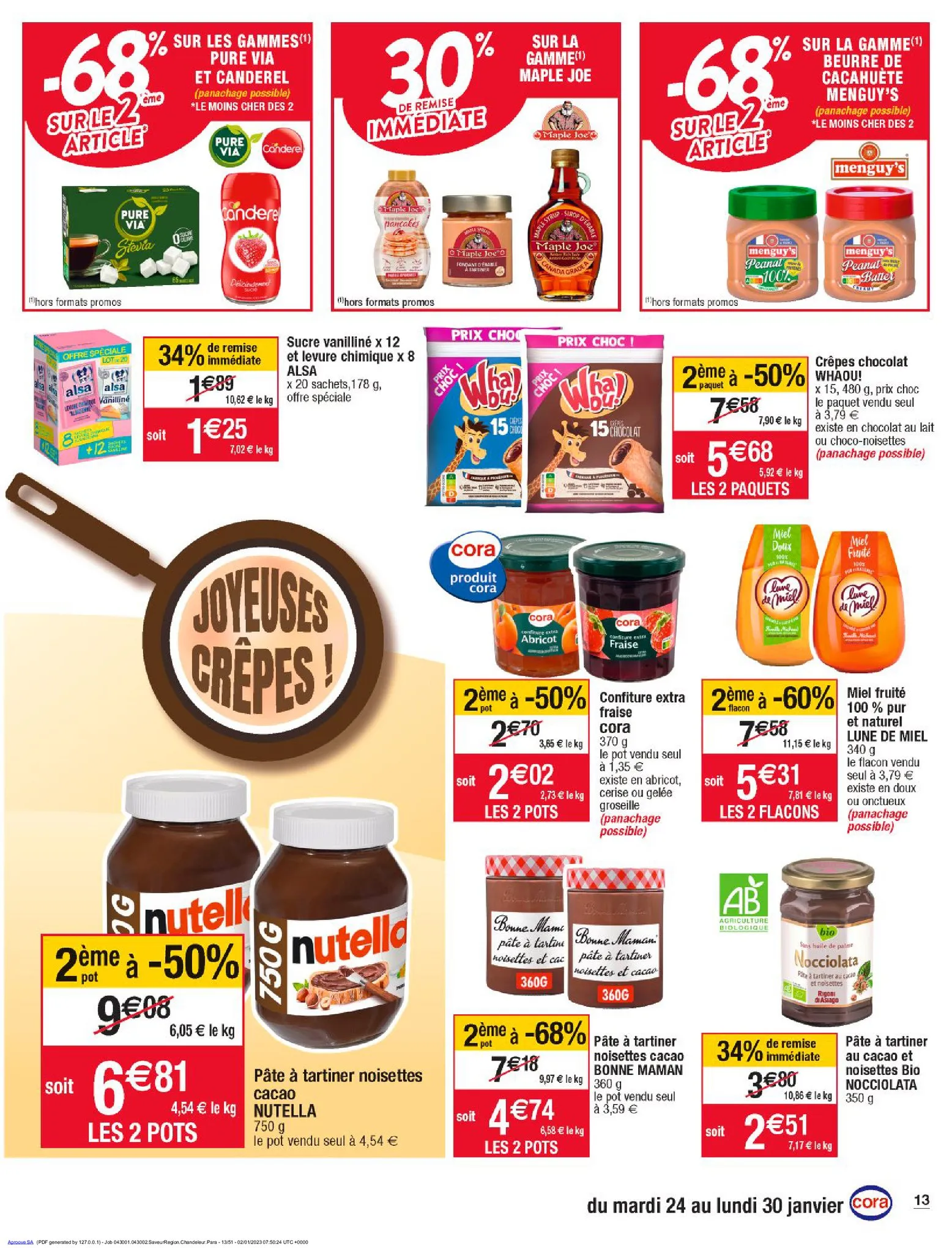 Catalogue SAVEURS REGION - CHANDELEUR 1, page 00013