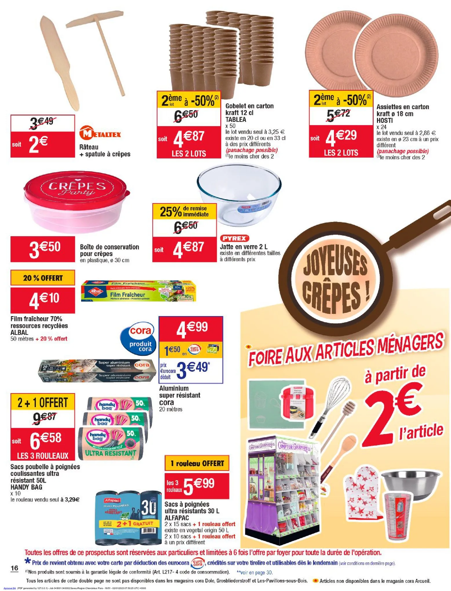 Catalogue SAVEURS REGION - CHANDELEUR 1, page 00016