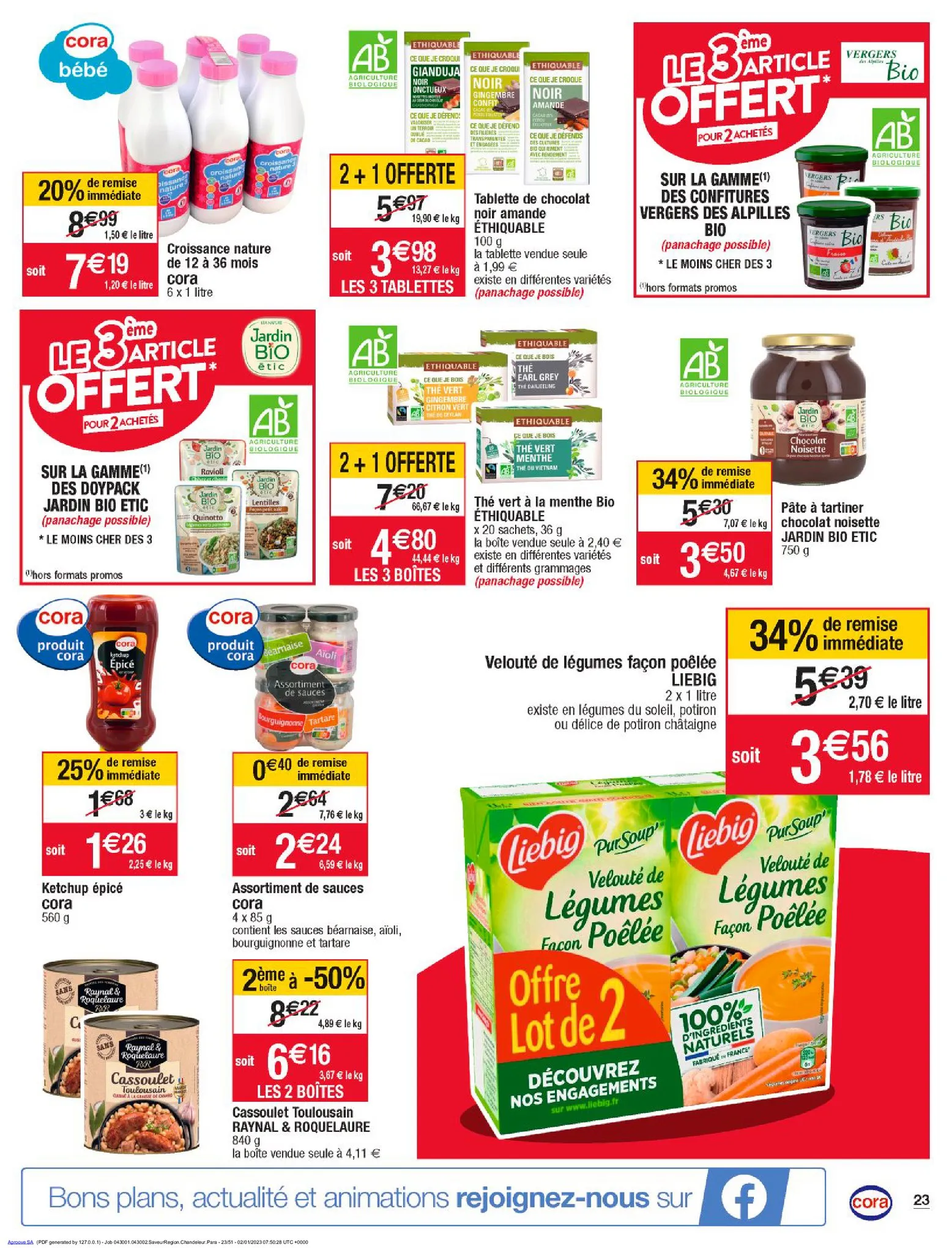 Catalogue SAVEURS REGION - CHANDELEUR 1, page 00023