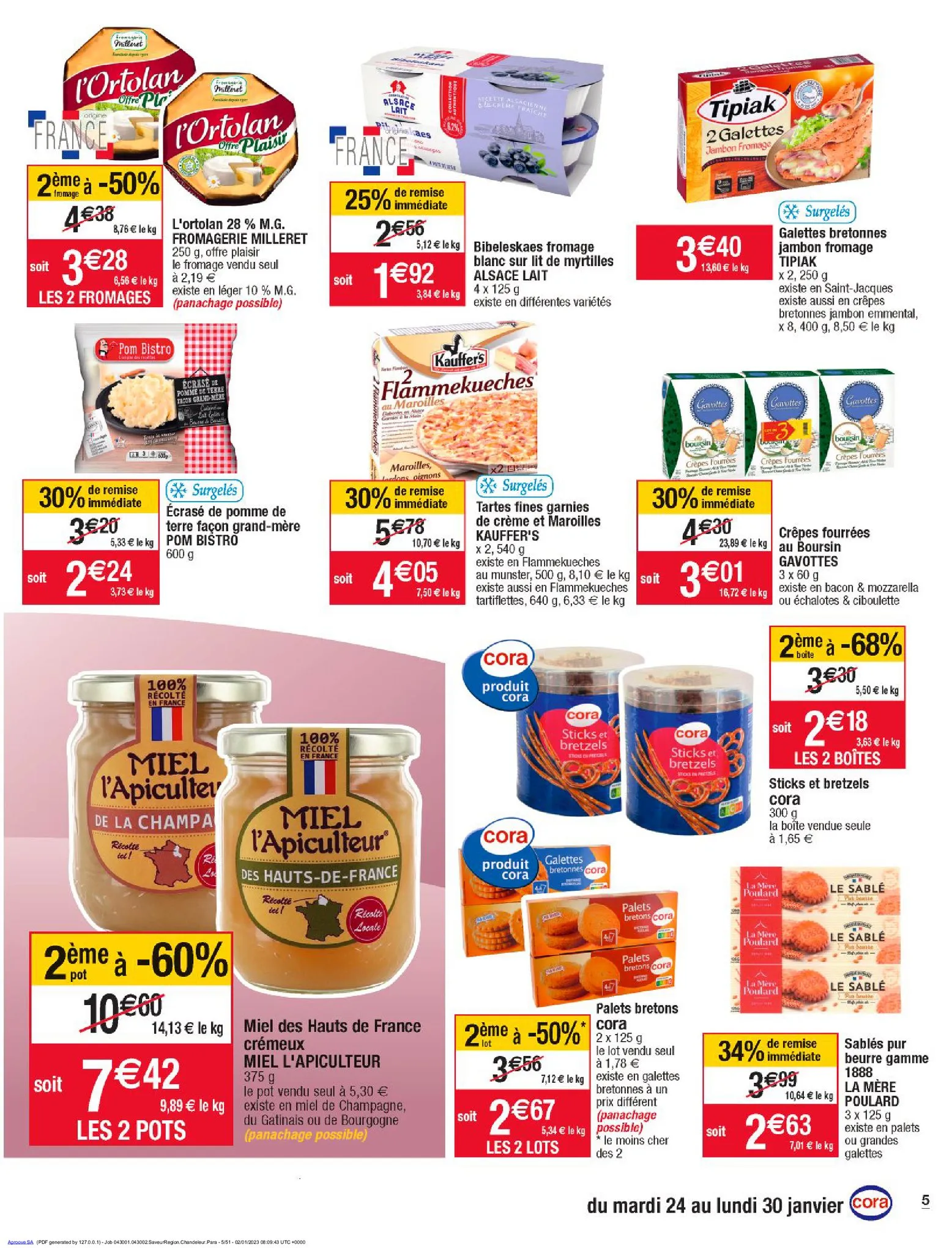 Catalogue SAVEURS REGION - CHANDELEUR 1 	, page 00005