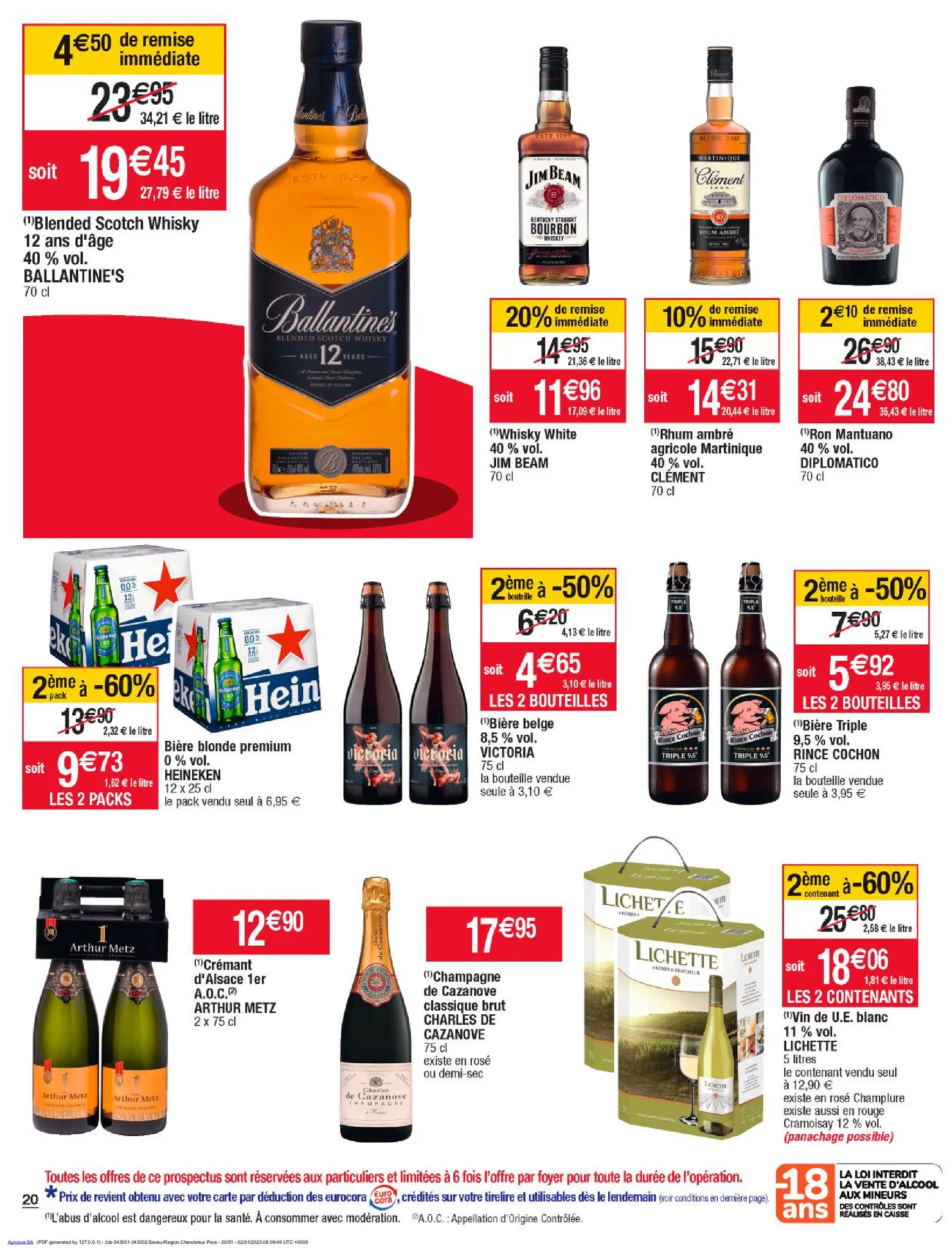 Catalogue SAVEURS REGION - CHANDELEUR 1 	, page 00020