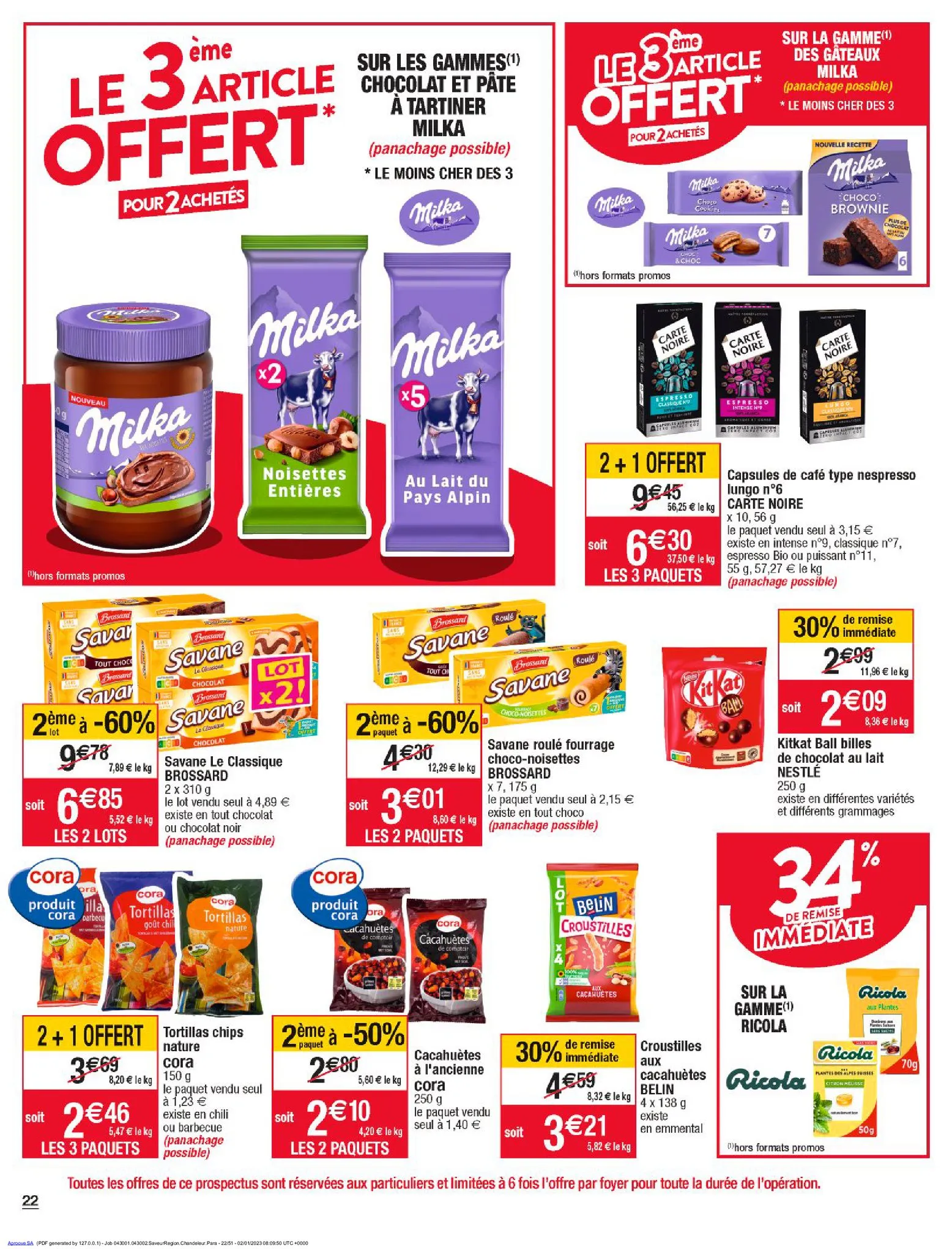 Catalogue SAVEURS REGION - CHANDELEUR 1 	, page 00022