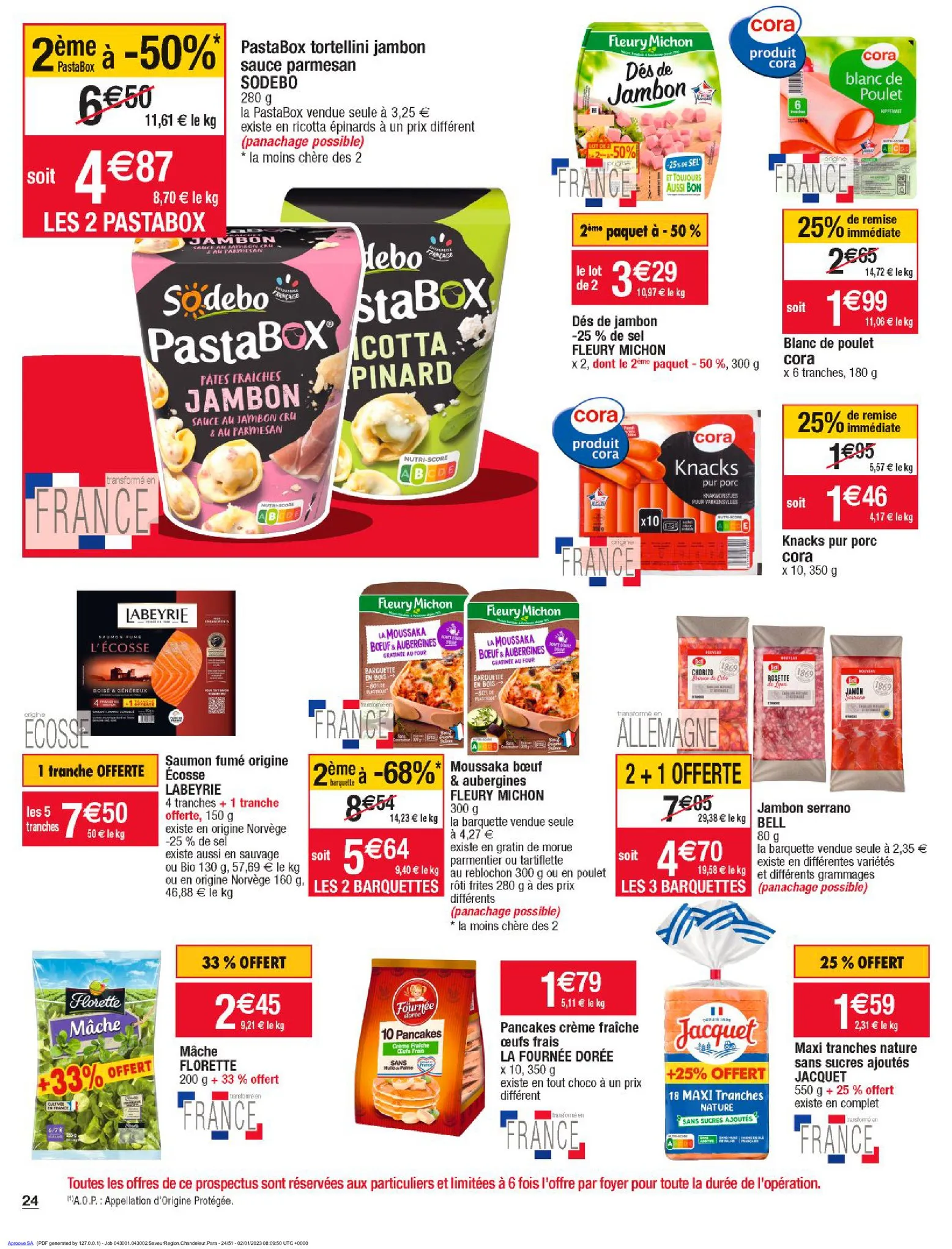 Catalogue SAVEURS REGION - CHANDELEUR 1 	, page 00024