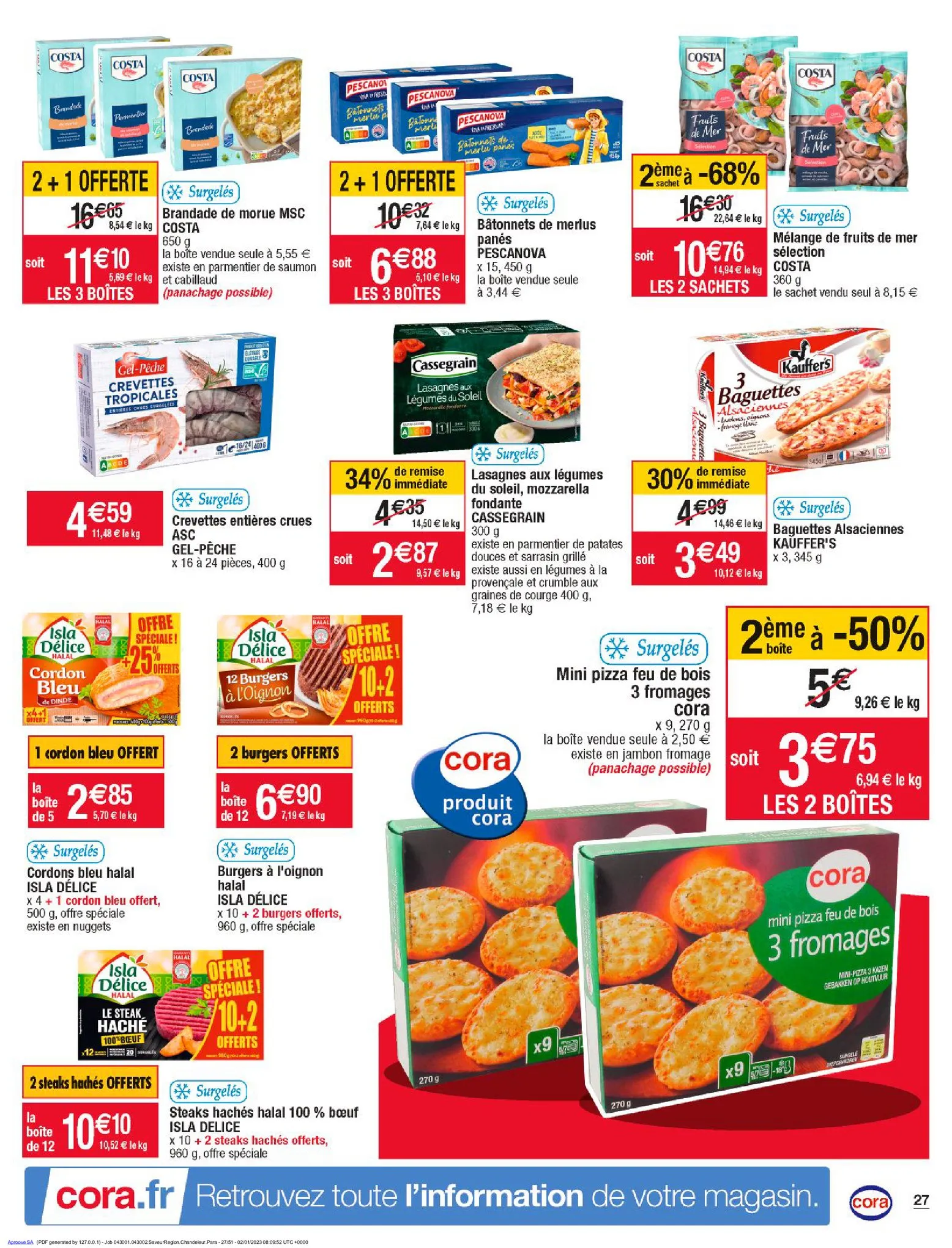 Catalogue SAVEURS REGION - CHANDELEUR 1 	, page 00027