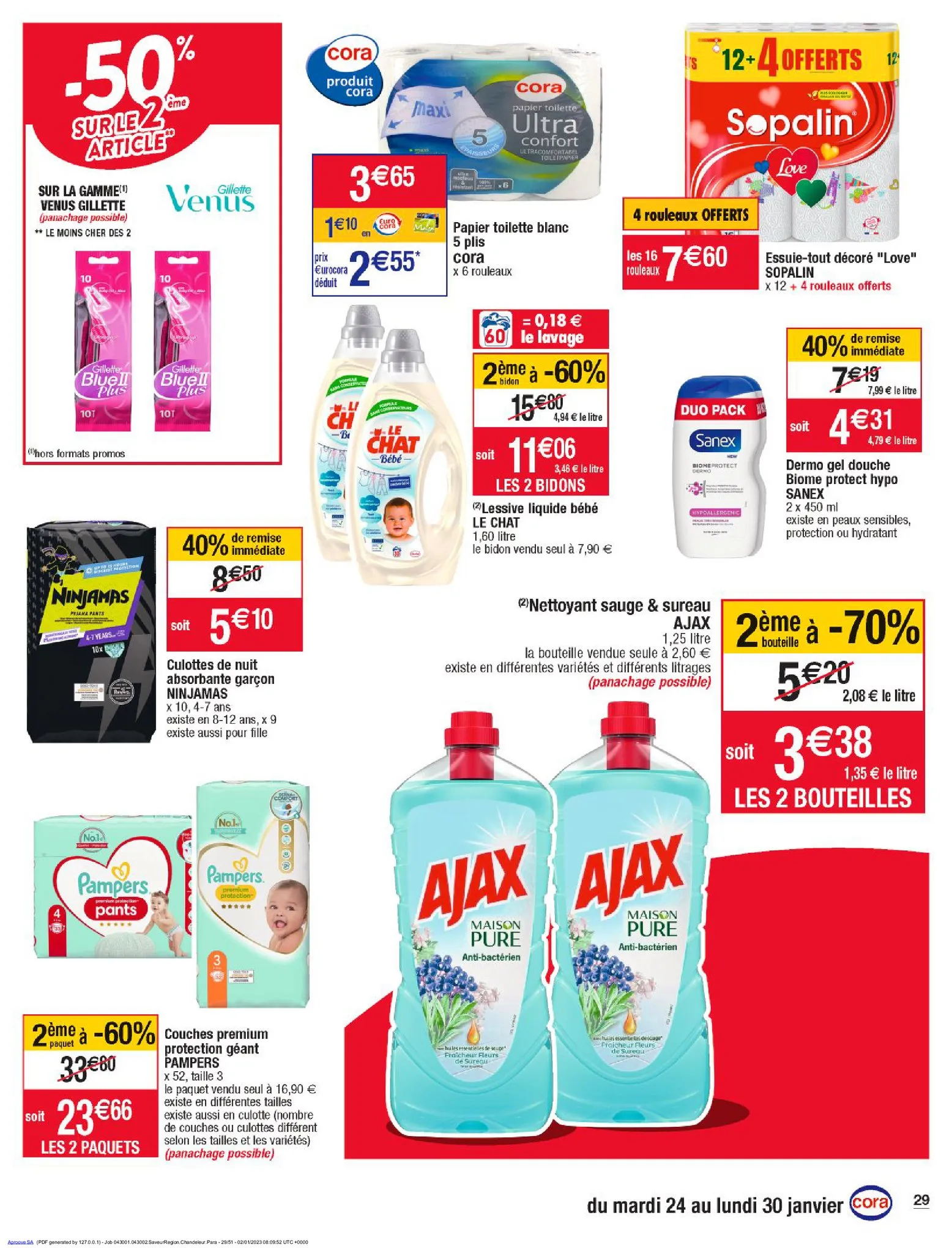 Catalogue SAVEURS REGION - CHANDELEUR 1 	, page 00029