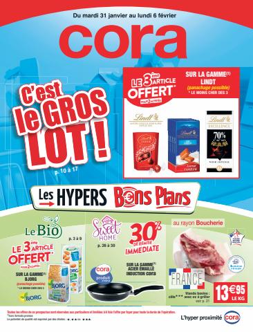 Catalogue Cora à Paris | C'est le gros lot! | 31/01/2023 - 06/02/2023