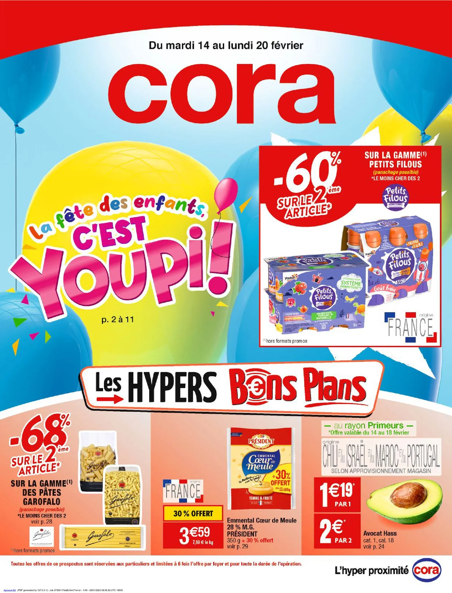 Catalogue La fête des enfants, c'est youpi!, page 00001