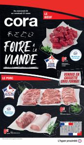 Catalogue Cora à Issy-les-Moulineaux | Foire à viande | 22/03/2023 - 31/03/2023