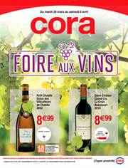 Catalogue Cora à Aubière | Foire aux vins | 28/03/2023 - 08/04/2023