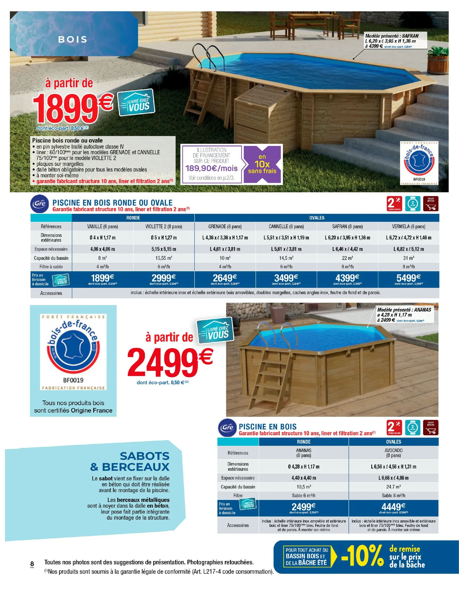 Catalogue Piscine & Spa, page 00008