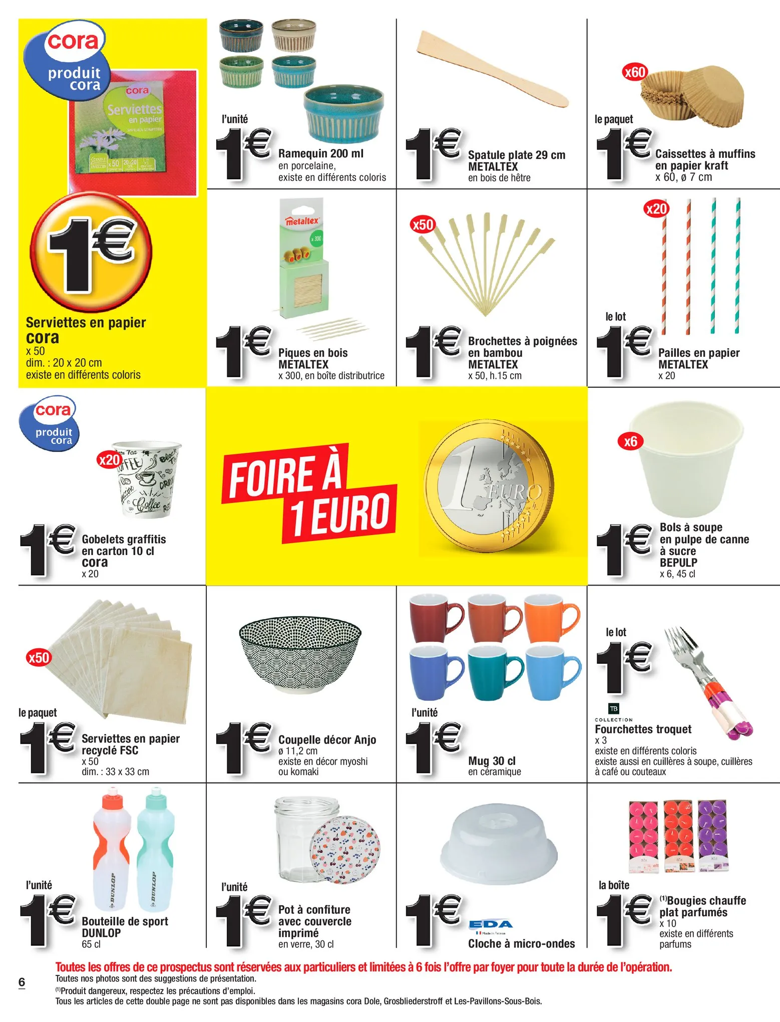 Catalogue Foire à 1 euro, page 00006