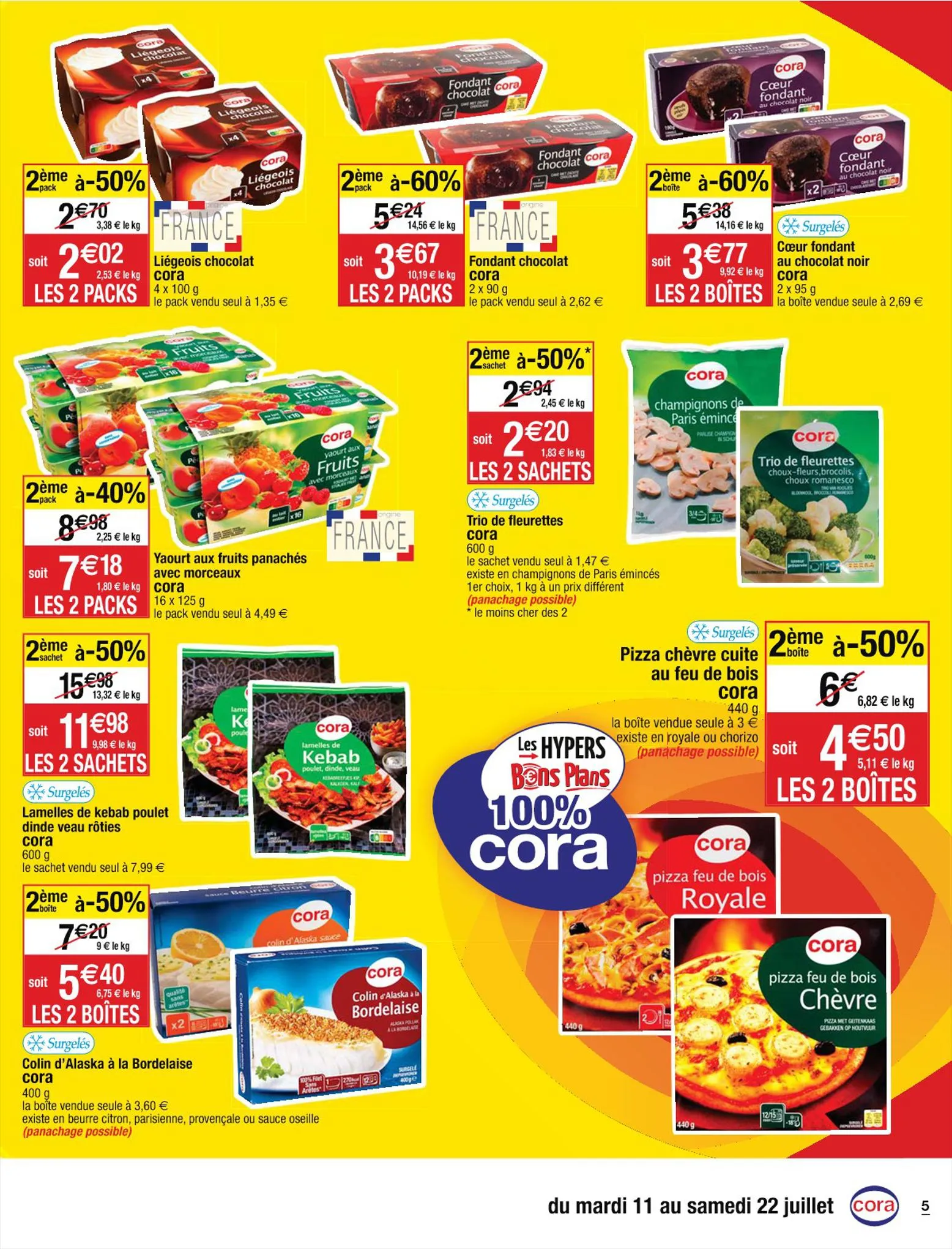 Catalogue Les hypers bons plans 100% Cora, page 00005