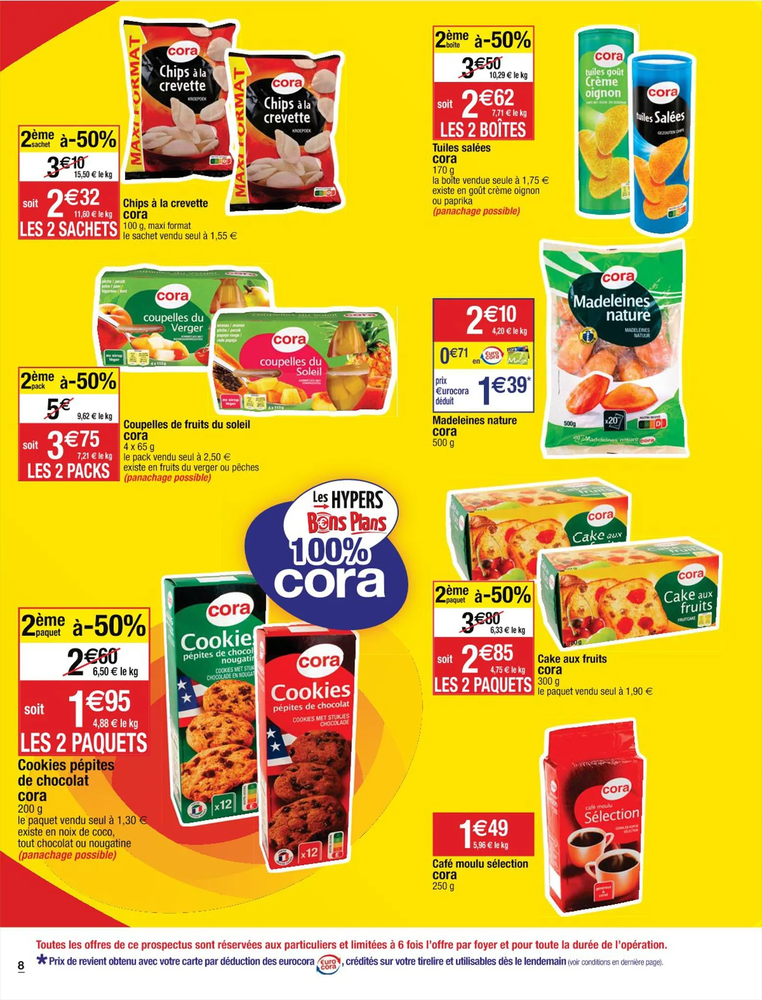 Catalogue Les hypers bons plans 100% Cora, page 00008