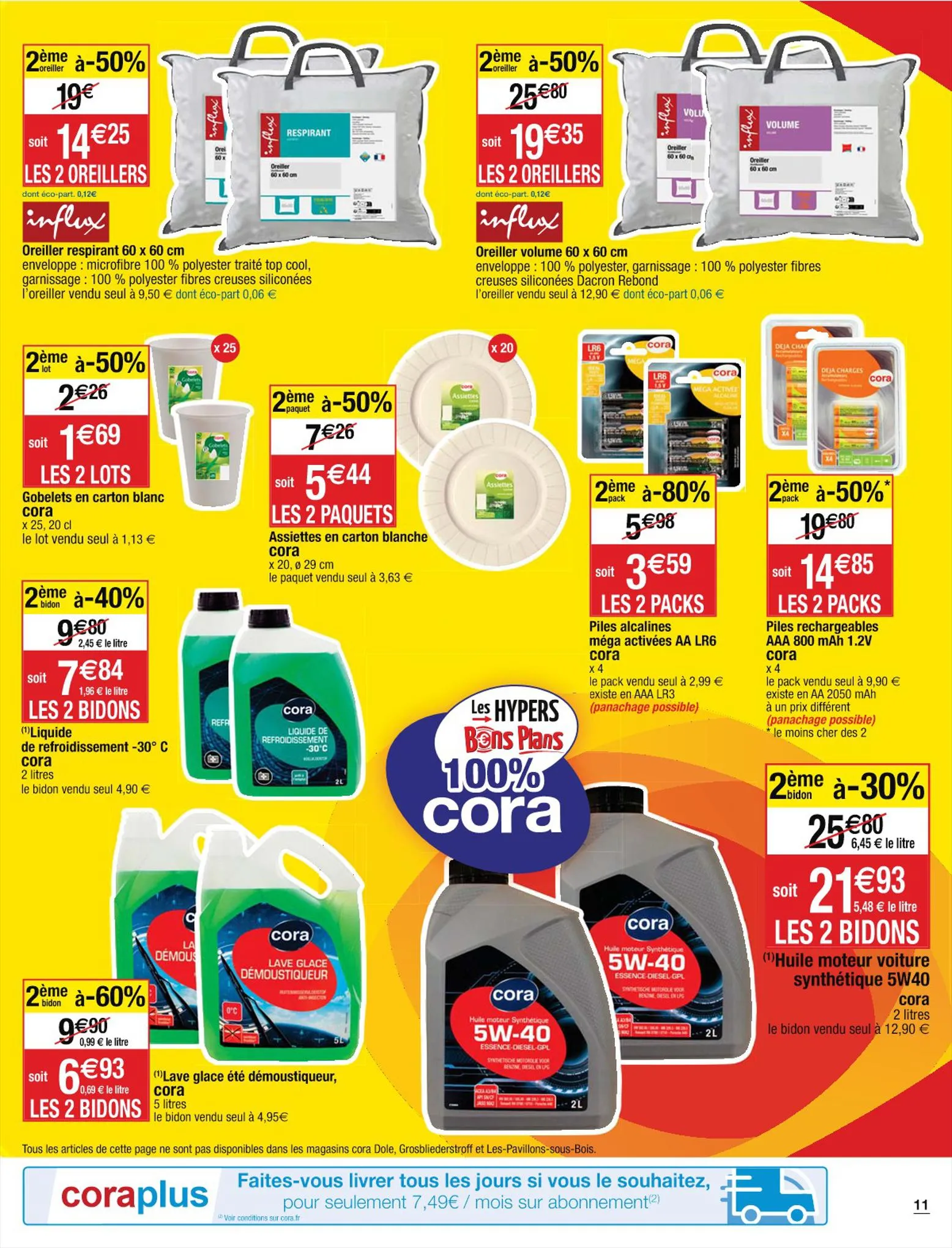 Catalogue Les hypers bons plans 100% Cora, page 00011