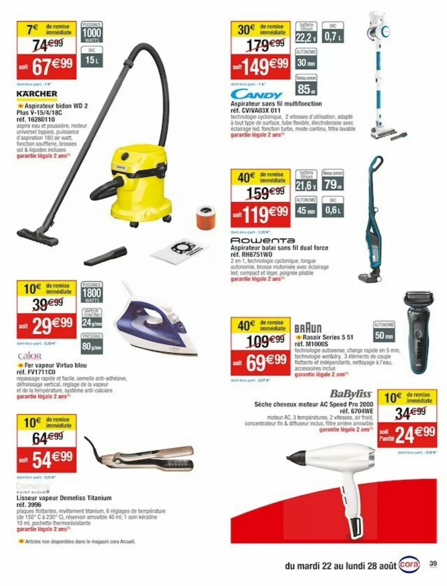 Catalogue BONS PLANS Cora, page 00040