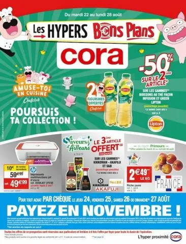 BONS PLANS Cora