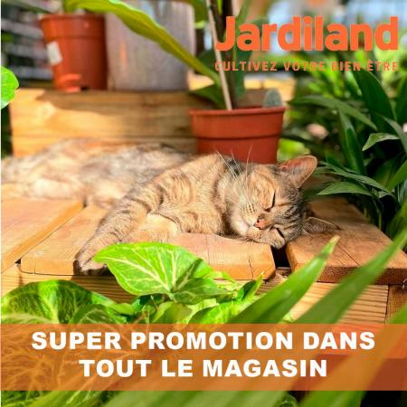 Promos de Jardineries et Animaleries | Super promotion dans tout le magasin sur Jardiland | 16/09/2022 - 30/09/2022