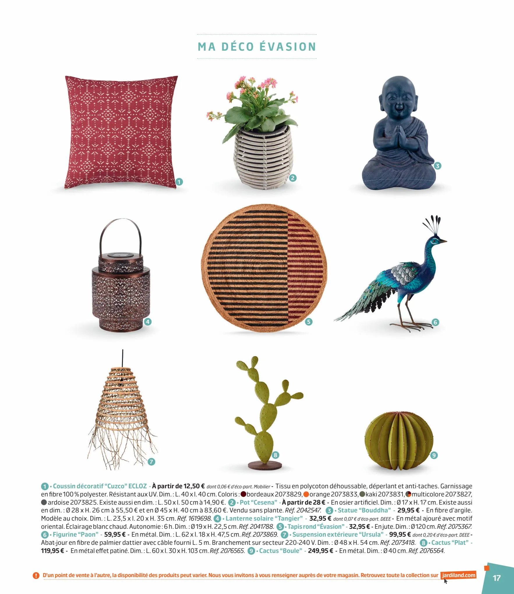 Catalogue Collection Jardin Printemps- Été 2023, page 00017
