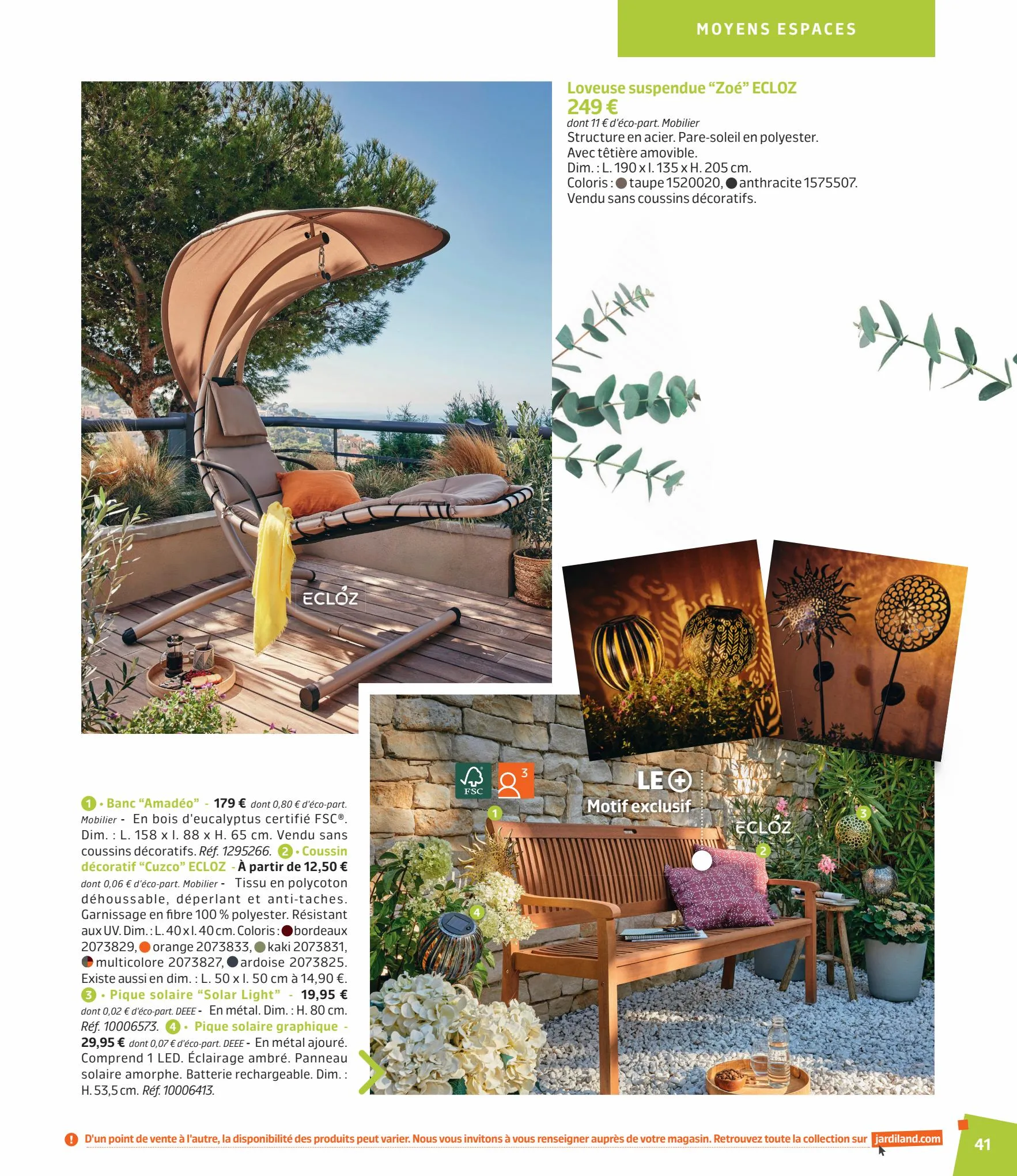 Catalogue Collection Jardin Printemps- Été 2023, page 00041