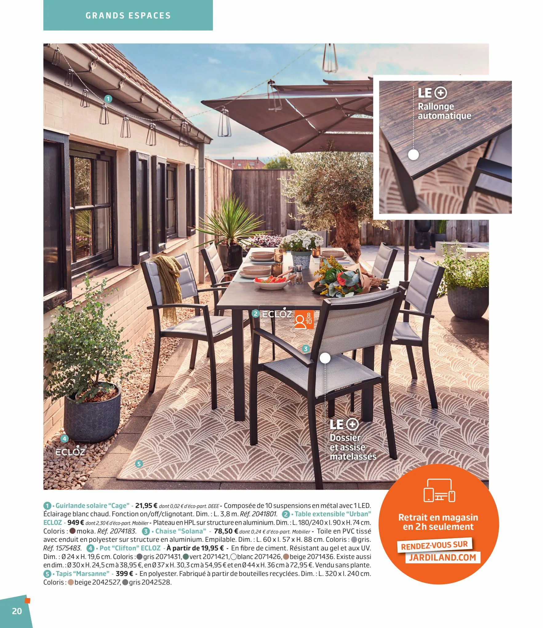 Catalogue On s'installe au grand air, page 00020