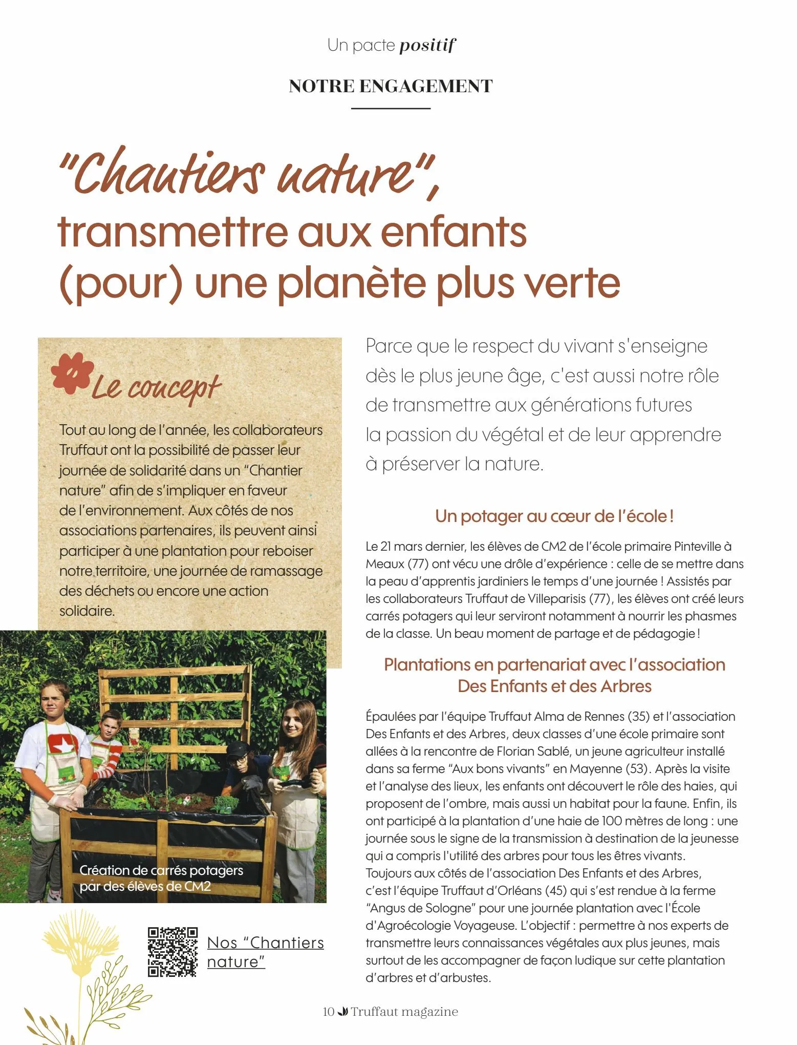 Catalogue Truffaut magazine Automne 2022, page 00010