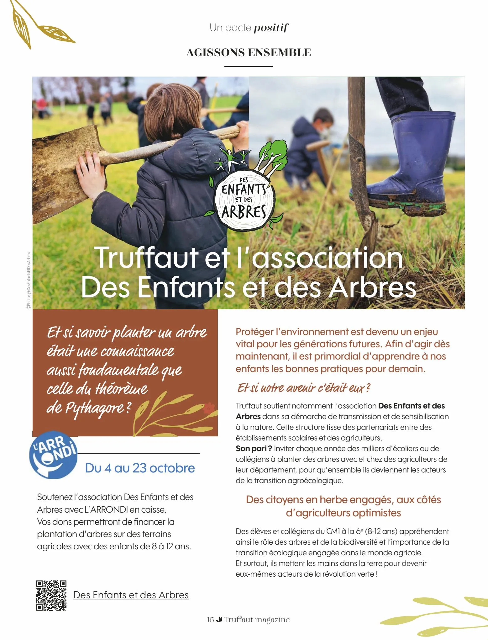 Catalogue Truffaut magazine Automne 2022, page 00015