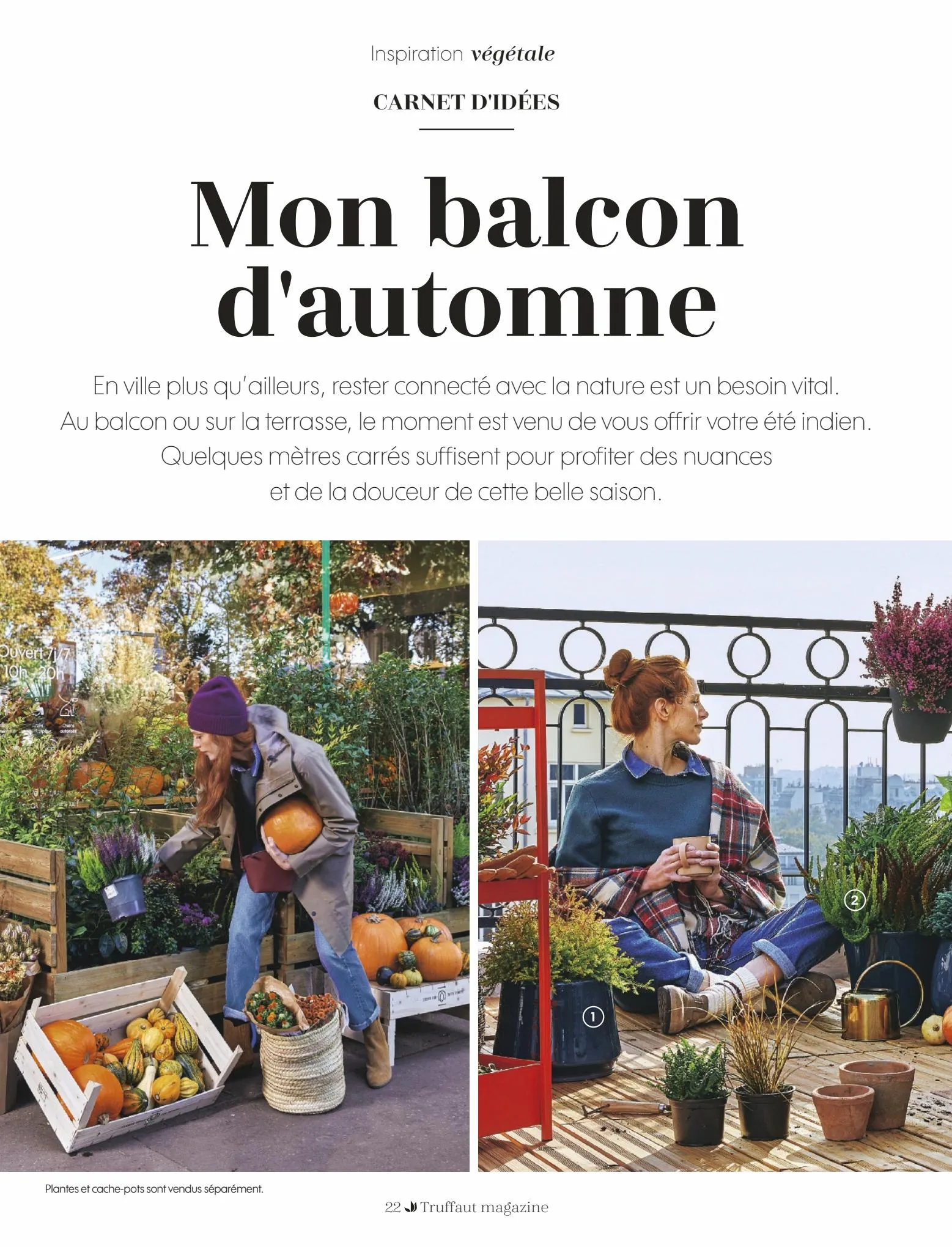 Catalogue Truffaut magazine Automne 2022, page 00022