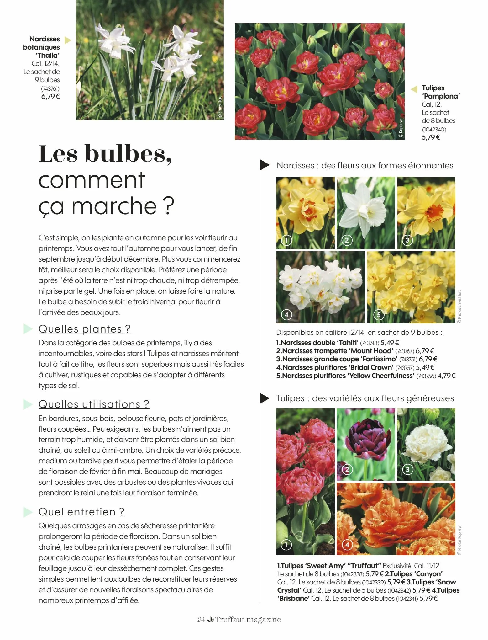 Catalogue Truffaut magazine Automne 2022, page 00024