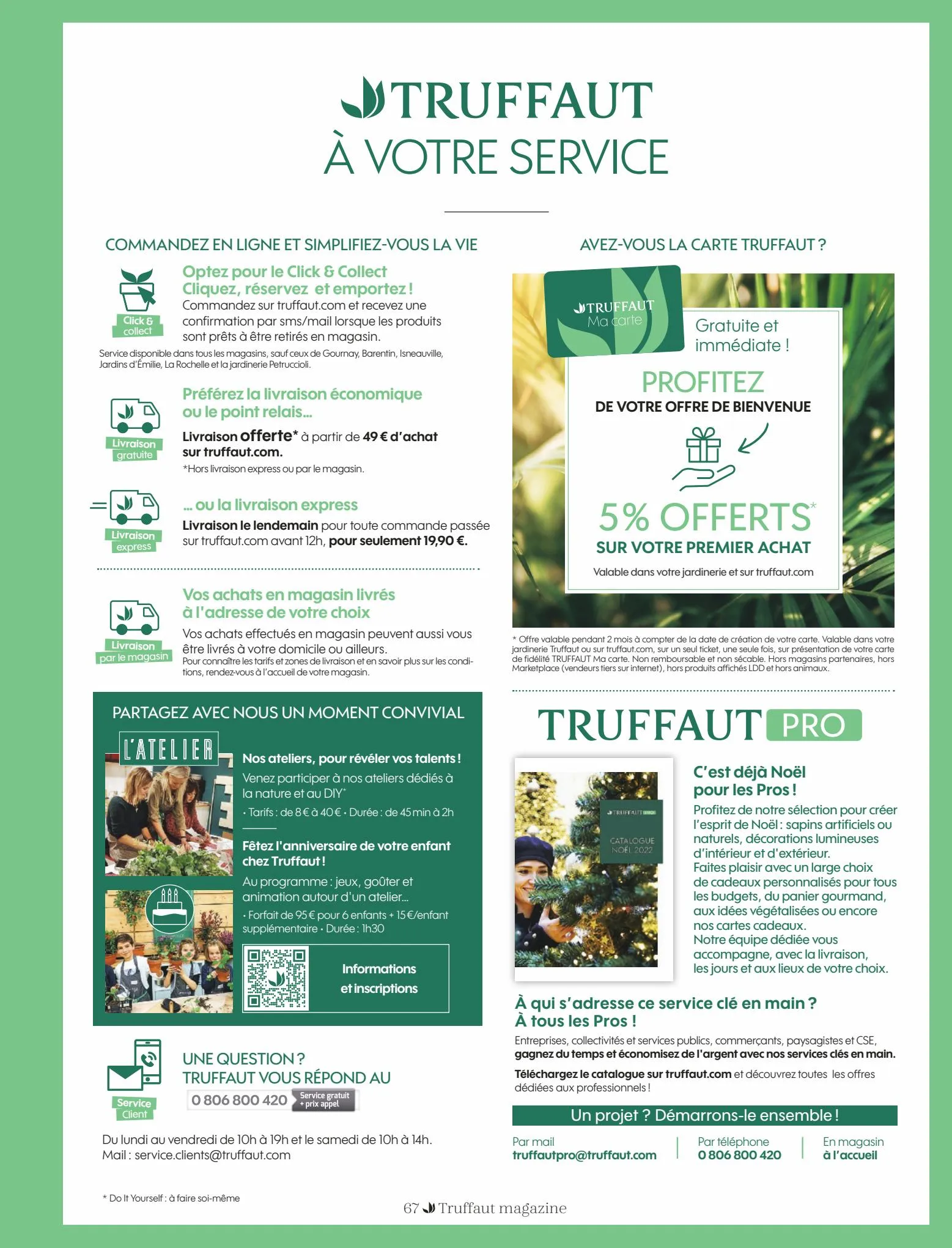 Catalogue Truffaut magazine Automne 2022, page 00067