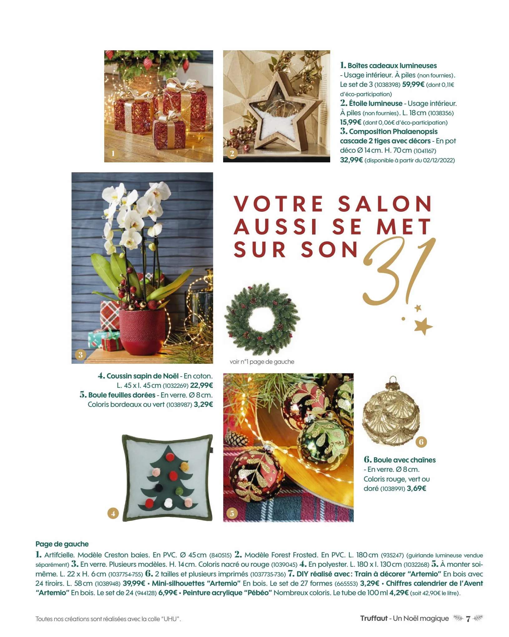 Catalogue Noel truffaut 2022 bonheurs d'hiver, page 00007