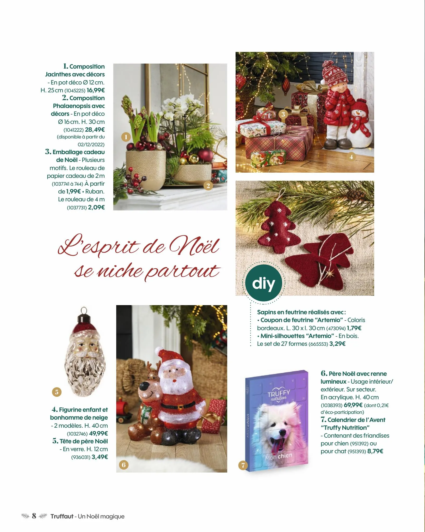 Catalogue Noel truffaut 2022 bonheurs d'hiver, page 00008
