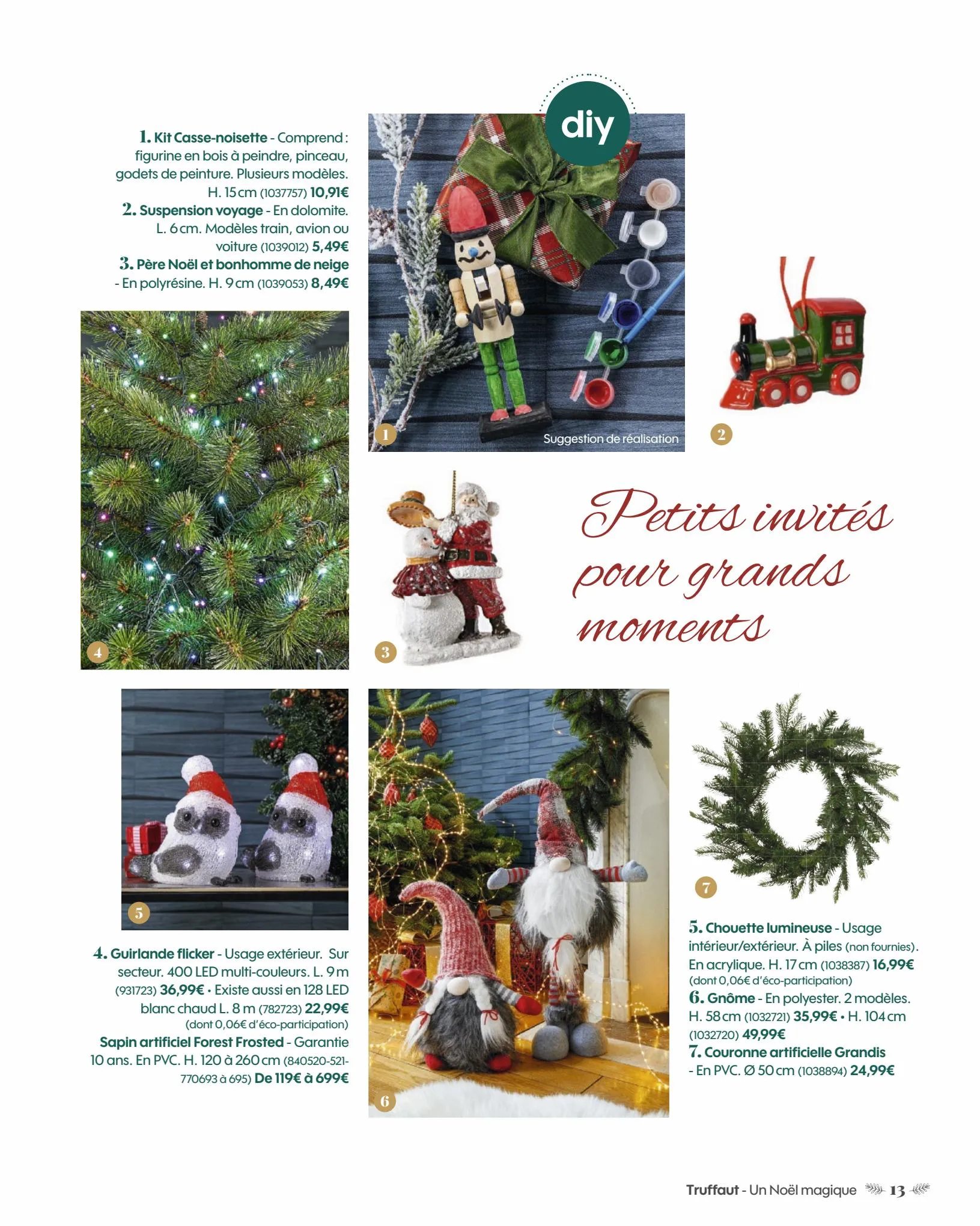 Catalogue Noel truffaut 2022 bonheurs d'hiver, page 00013