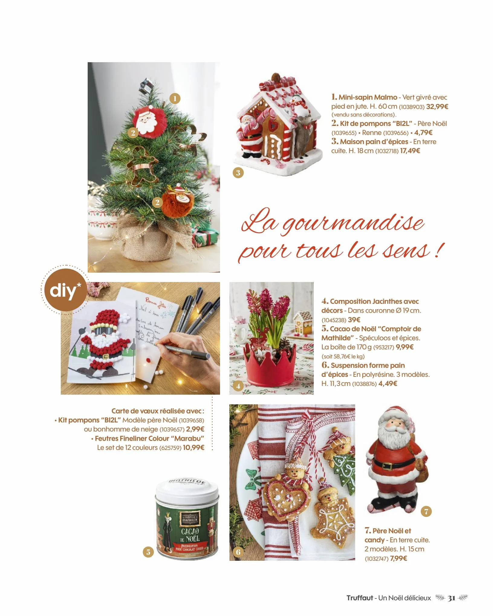 Catalogue Noel truffaut 2022 bonheurs d'hiver, page 00031