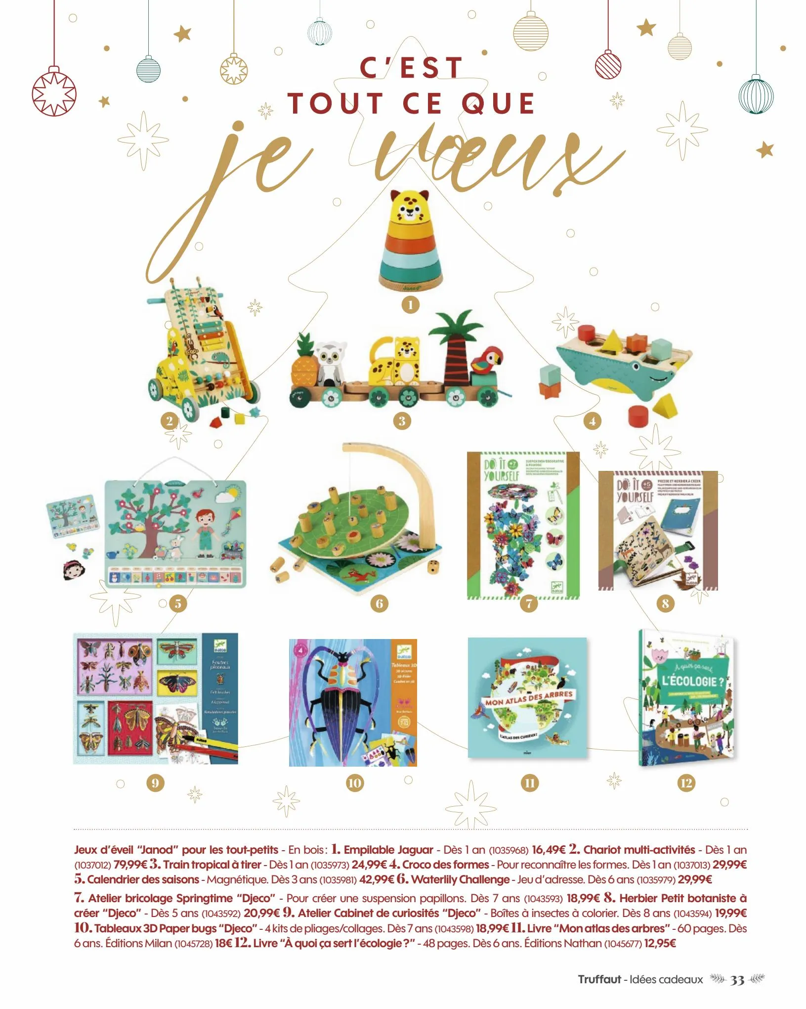 Catalogue Noel truffaut 2022 bonheurs d'hiver, page 00033