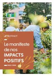 Catalogue Truffaut | Impacts Positifs Truffaut | 12/05/2023 - 30/09/2023