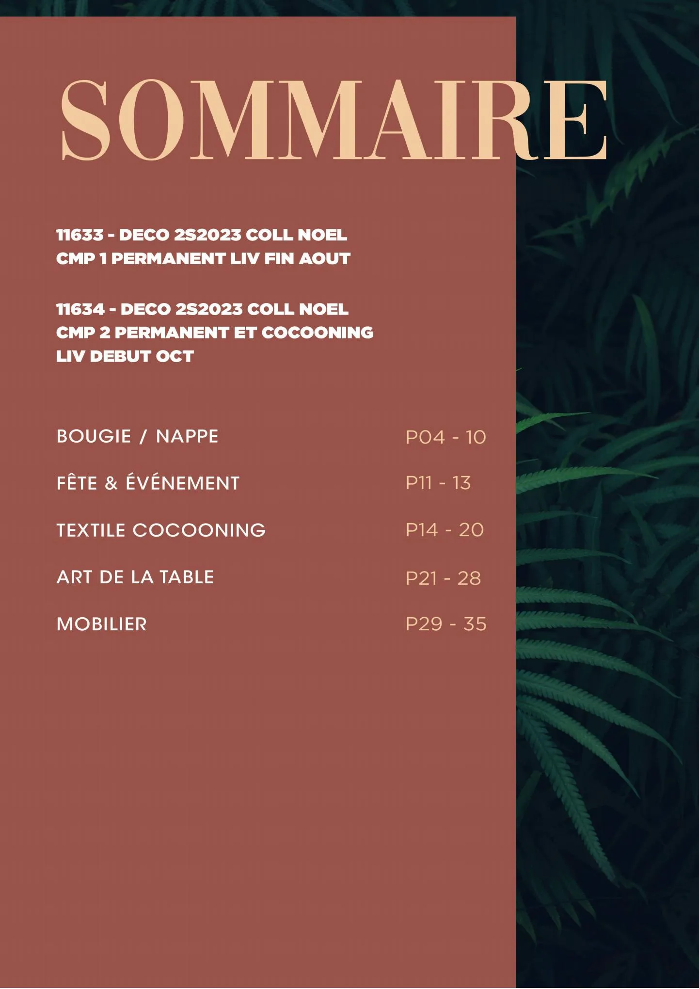 Catalogue Catalogue Truffaut salon 2023, page 00003